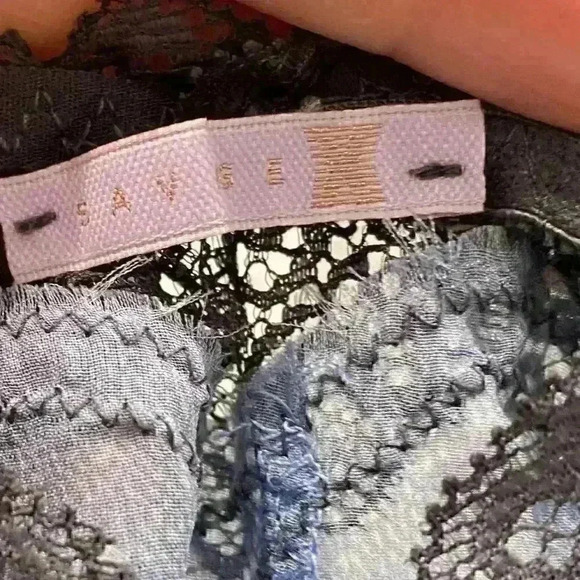 SAVAGE FENTY Lace Romper - Worn Once - Sz S - Picture 4 of 4